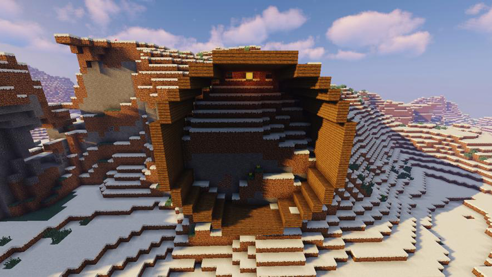 Minecraft Circular Structures What would happen if there were