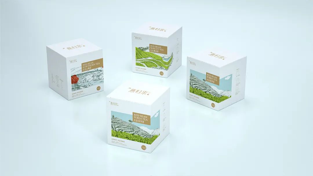 Using landscape illustrations for packaging design, what surprises will ...