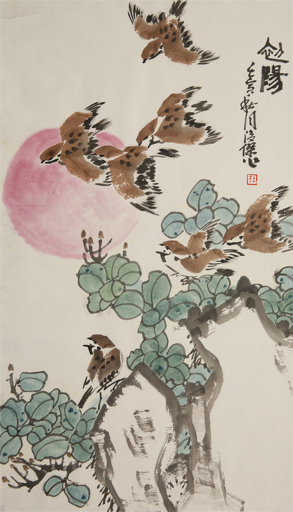 Twenty pieces of Du Junjie's traditional Chinese paintings and