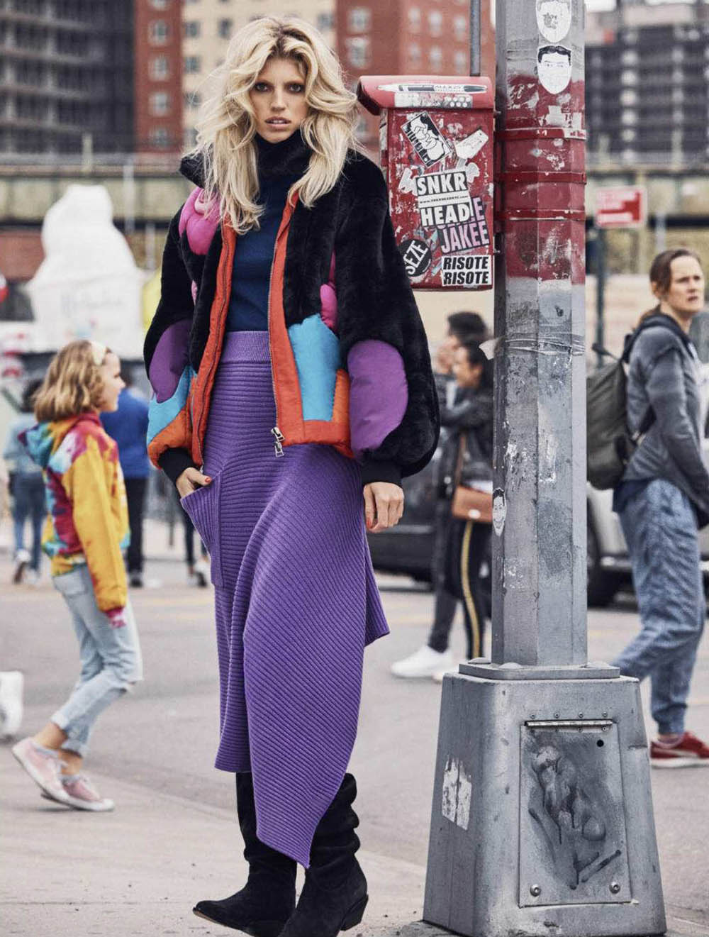 American model Devon Windsor shoots Elle Russia - iMedia