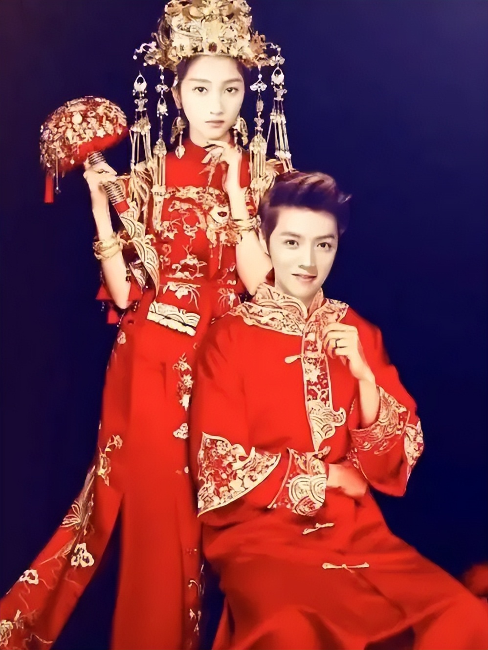 Lu Han's 33rd birthday, Guan Xiaotong sent blessings with his card ...