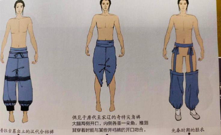In ancient times, trousers with open crotch were very advanced, but the ...