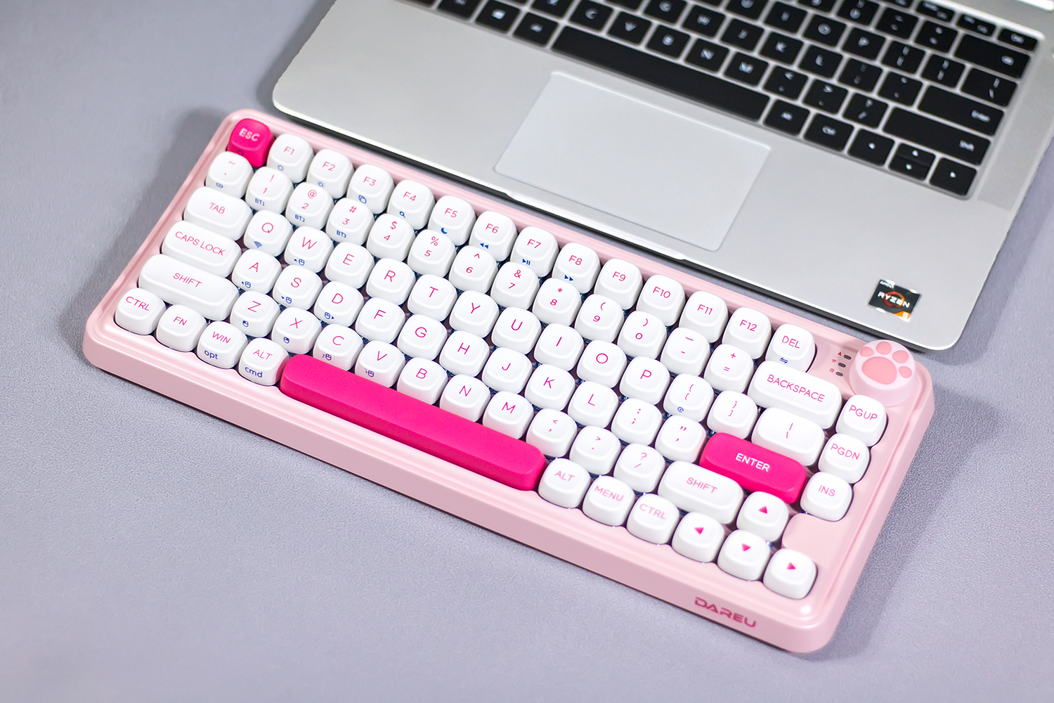 The shape is round and soft, adding powder to the desktop, Daryou small ...