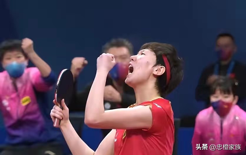 Women's table tennis champion Wang Manyu proves himself!The position of