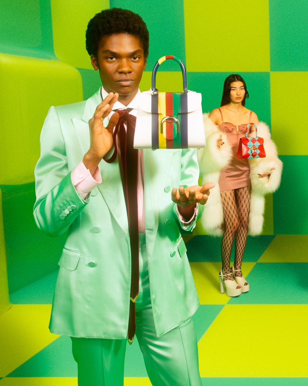 GUCCI launches 8 limited-edition custom br ant mini handbags, inspired ...