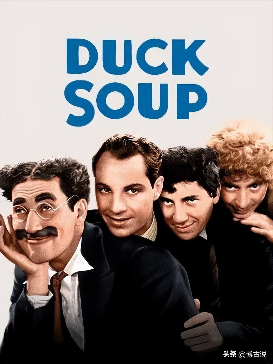 From the movie "Duck Soup", take a look at the perfect combination of