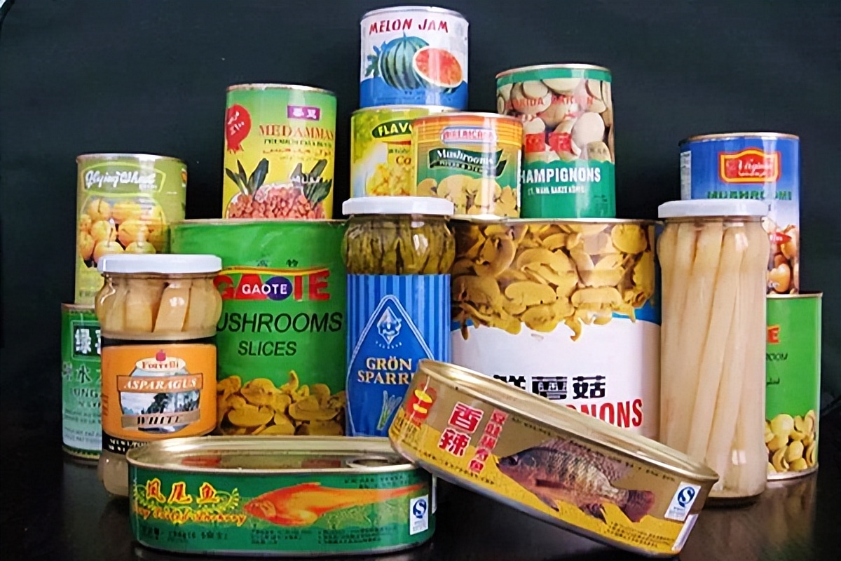 After so many years, you really misunderstood "canned food"!Food