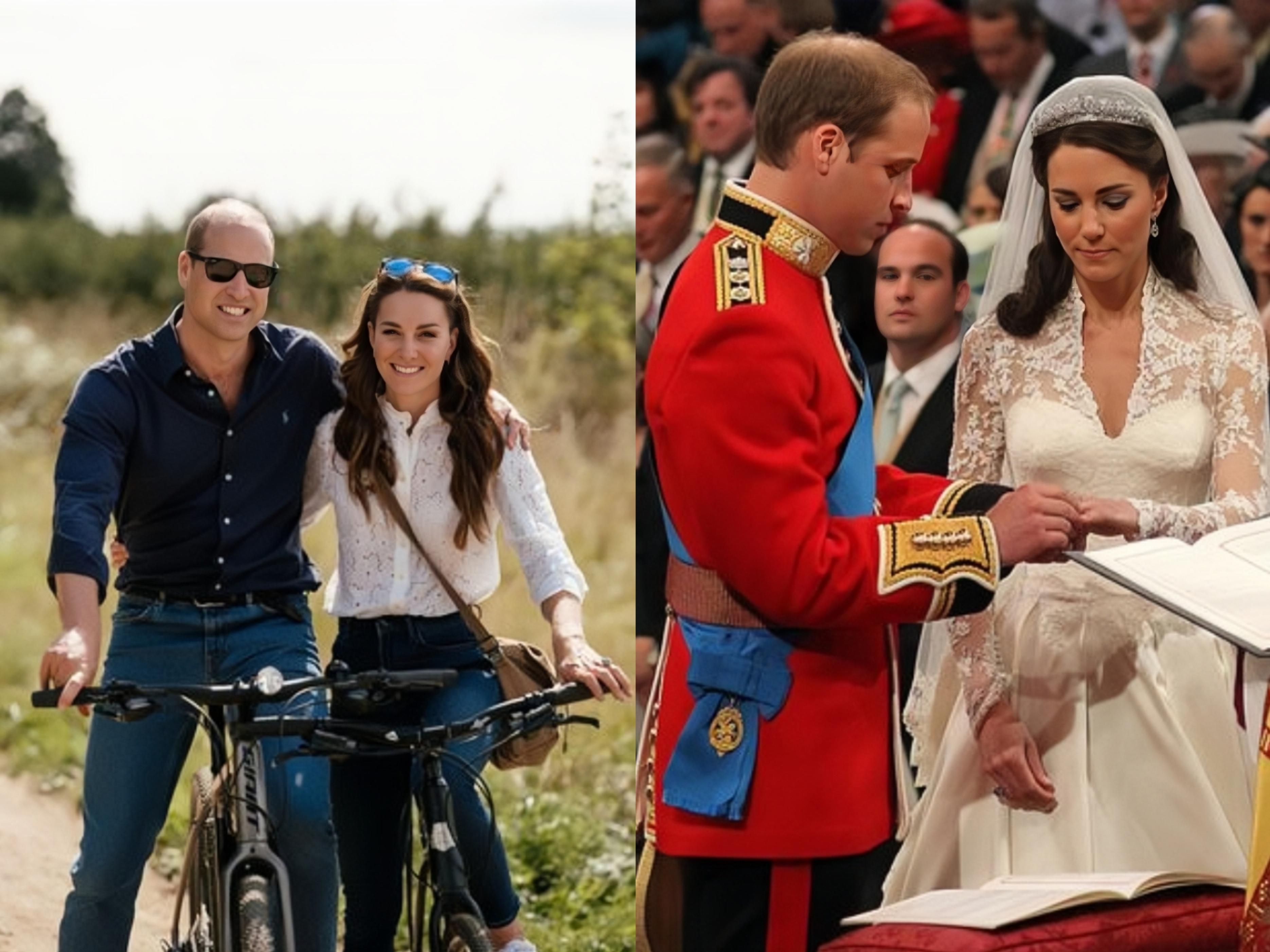 Prince William and Kate post intimate photo of Prince William and Kate(02)