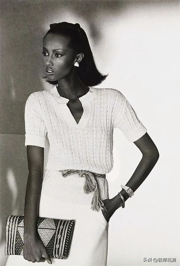 Black supermodel from Somalia Iman iMedia