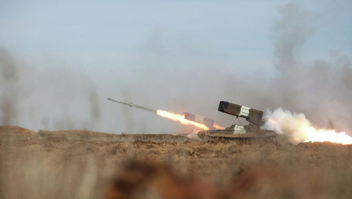 Deflated Rocket The Russian army was deflated, and the Ukrainian drone cooperated with ...