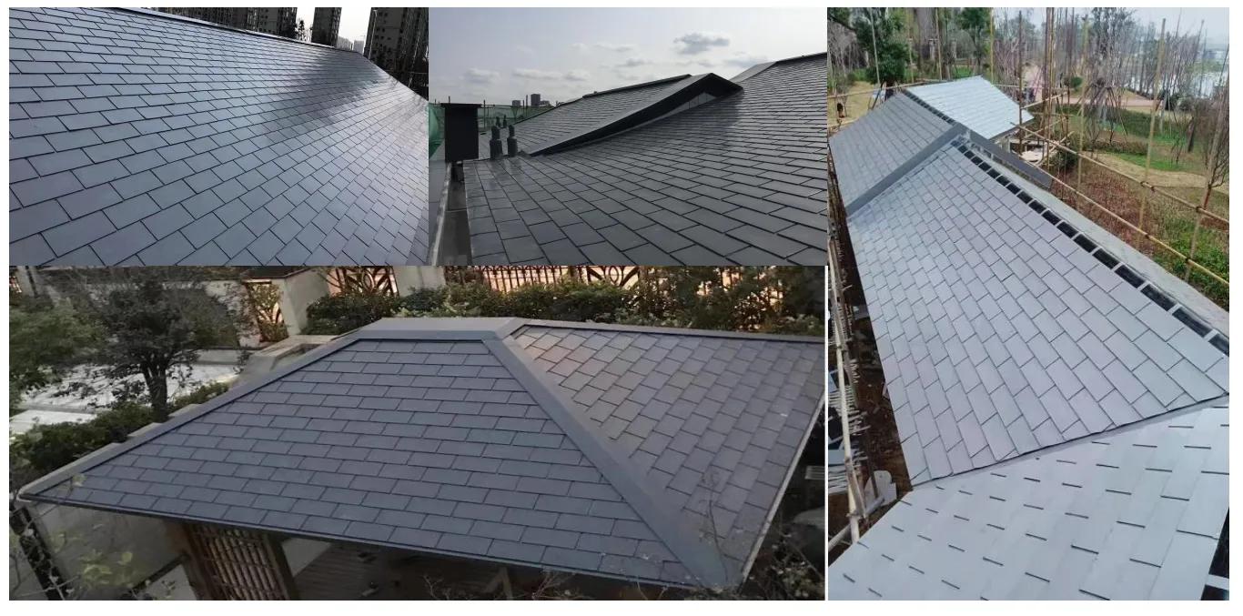 What roofing tiles are used in modern buildings?Metal composite tiles ...