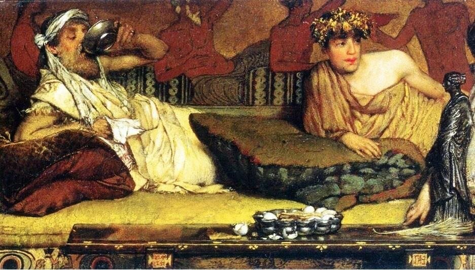 Why did the ancient Romans like to eat while lying down? iMedia