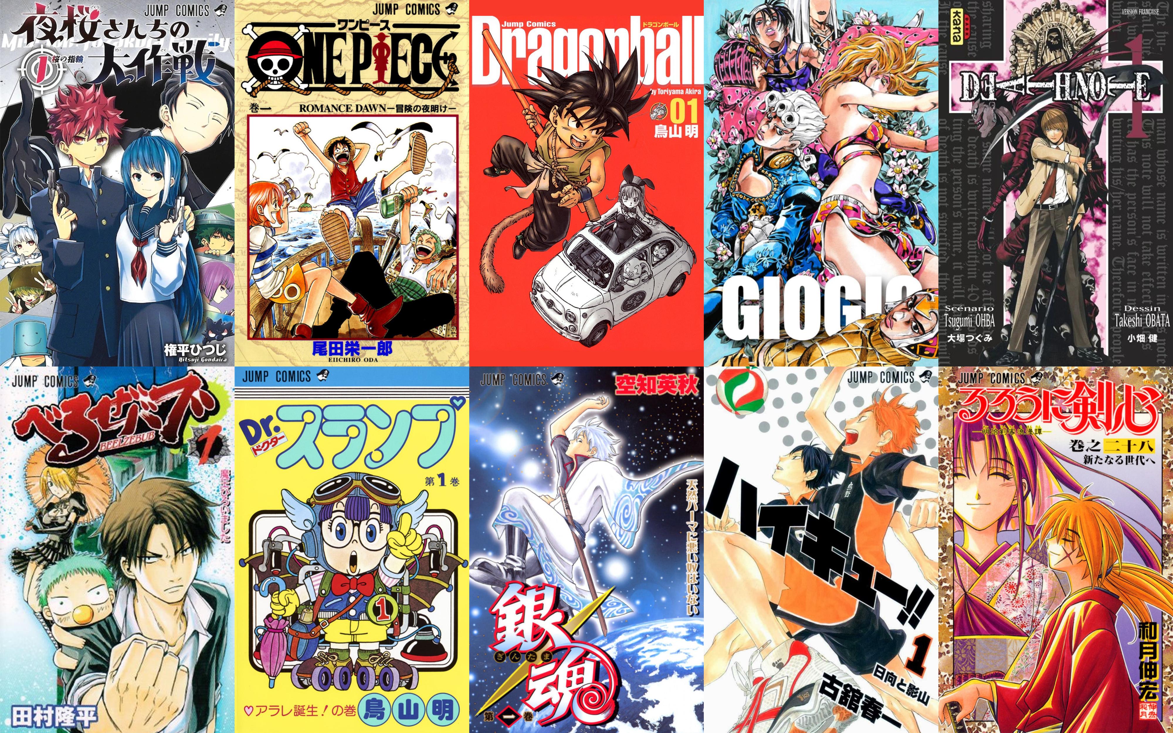 Japanese Netizens' Favorite "Weekly Shonen Jump" Manga - IMedia