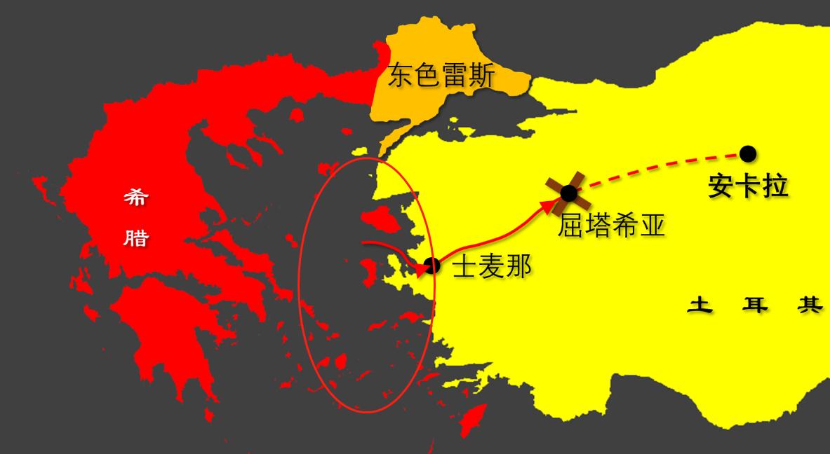 Confusingly, the territorial dispute between Greece and Turkey has