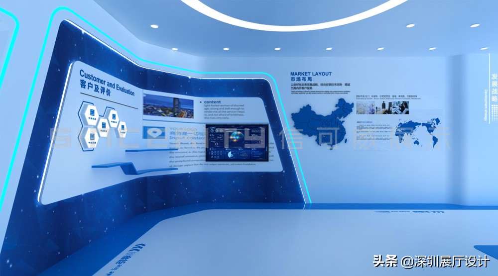 The direction of modern enterprise exhibition hall design - iNEWS