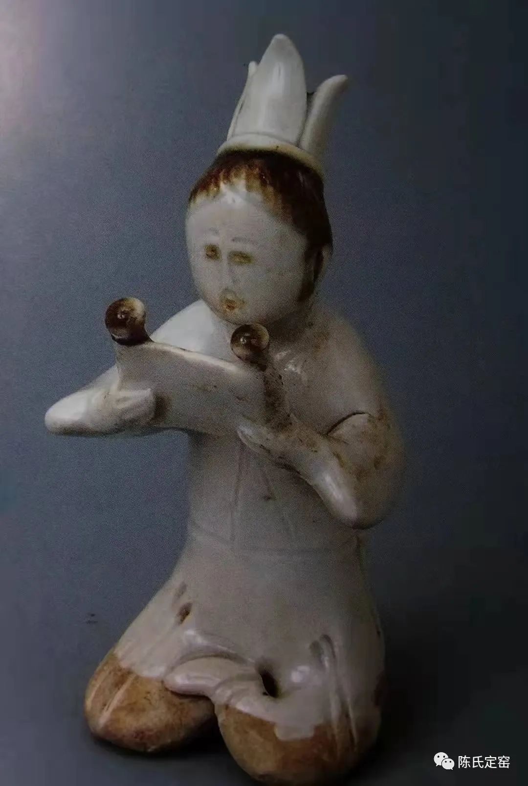 Dingyao tea statue and boy chanting pot - iNEWS