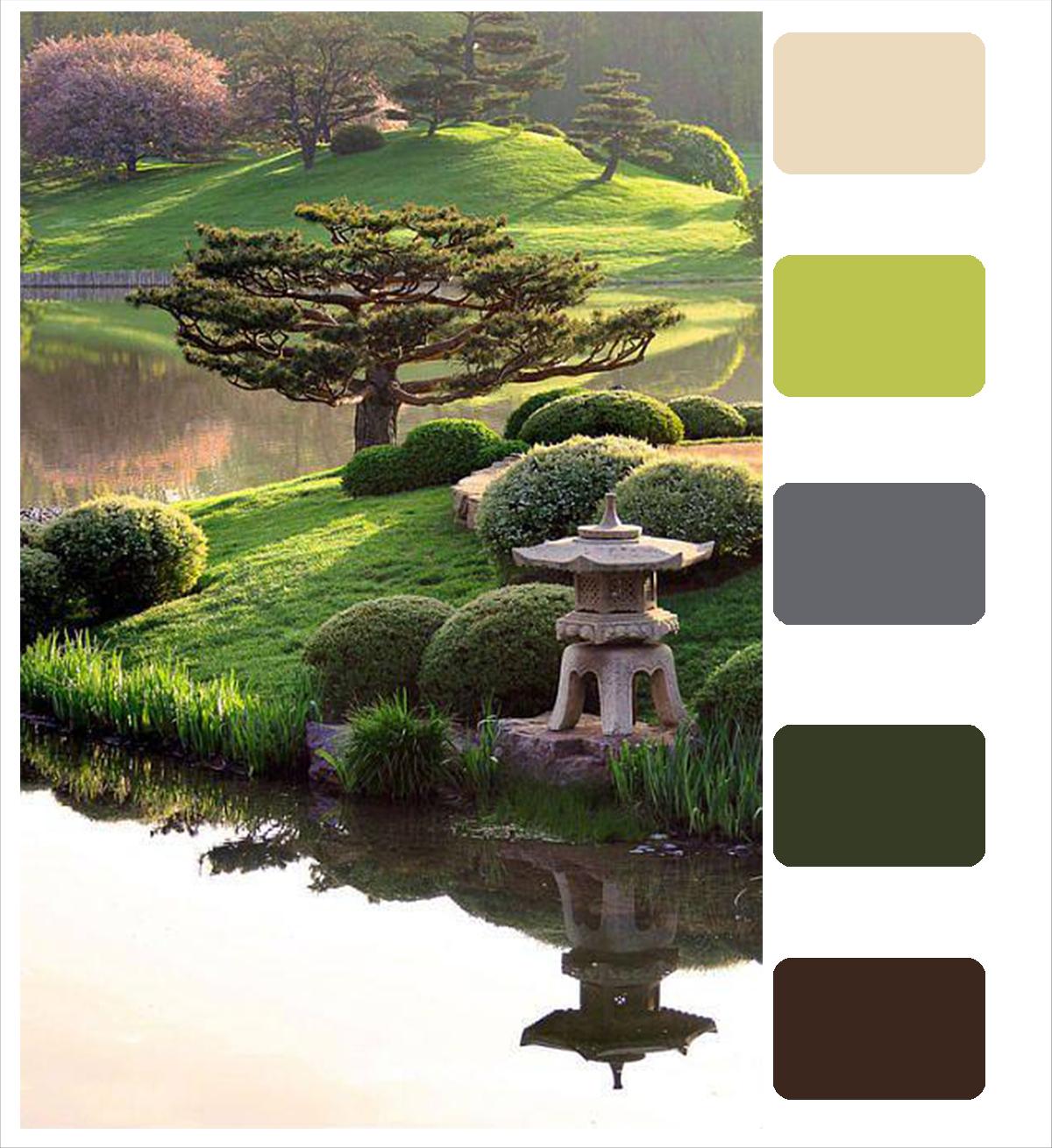 Landscape color design - the significance of garden landscape color ...