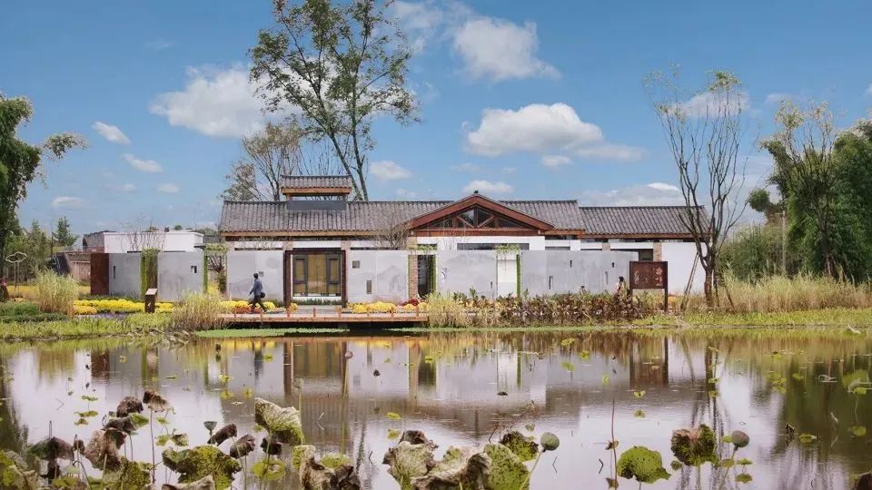 13 rural buildings with different functions, this kind of design has ...