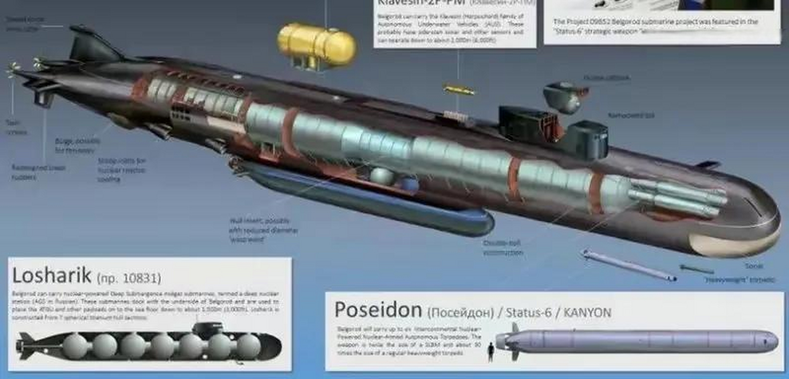 Poseidon super nuclear torpedo: the doomsday judge who can destroy half ...