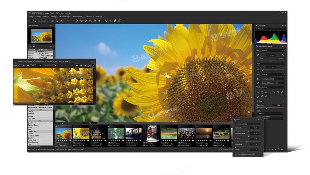 Image Processing Studio RAW digital photo processing: SILKYPIX Developer Studio Pro 11E Mac - iNEWS