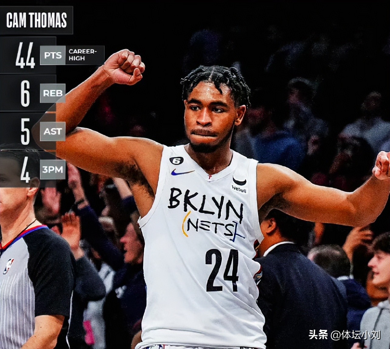 With 44 points, 5 rebounds and 5 assists, the Nets were a blessing in