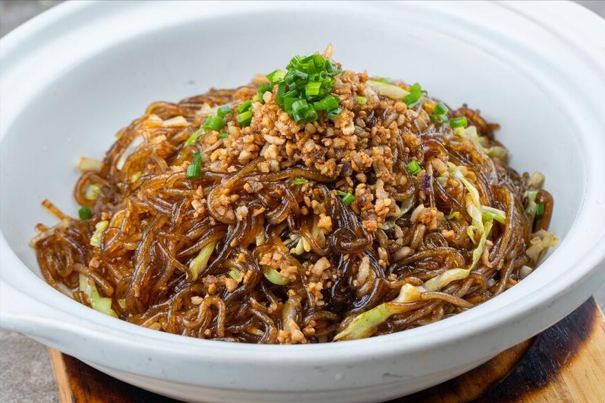 Fried vermicelli, don't fry directly after blanching water, teach you a trick, the vermicelli is