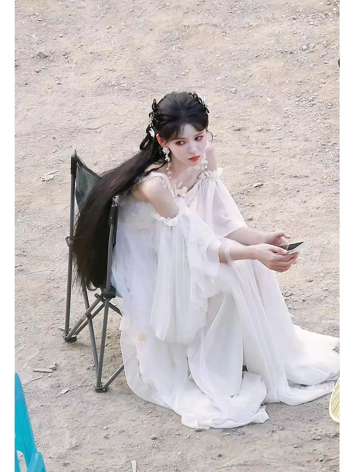 Zhang Yuxi Douluo Continent2 Reuters, the white dress is so beautiful! iNEWS