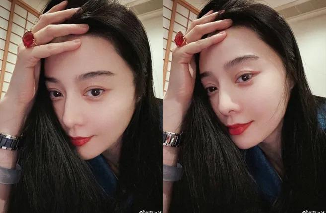 Fan Bingbing is getting married?The ring finger is stuck and rumored to ...