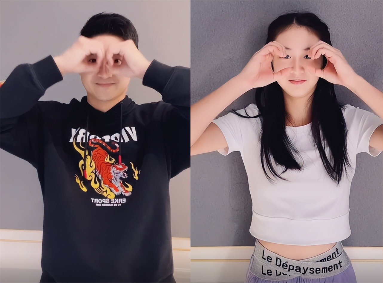 Tian Liang and his 14-year-old daughter are more cute, and the longer ...
