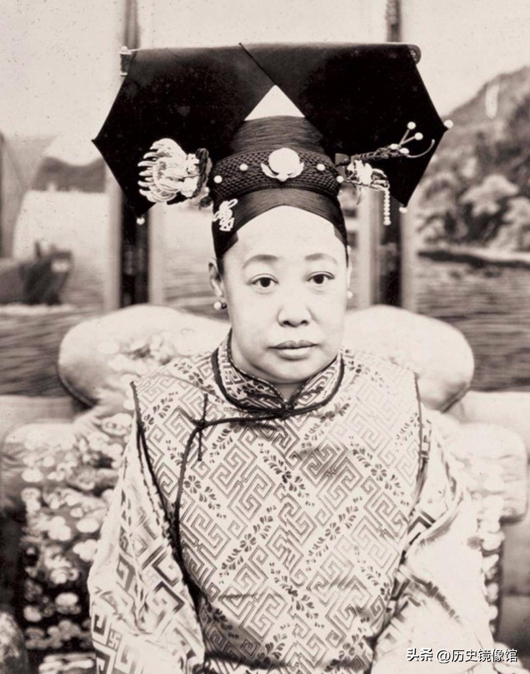 Old photos of people in the Qing palace, Puyi was restored and sat on ...