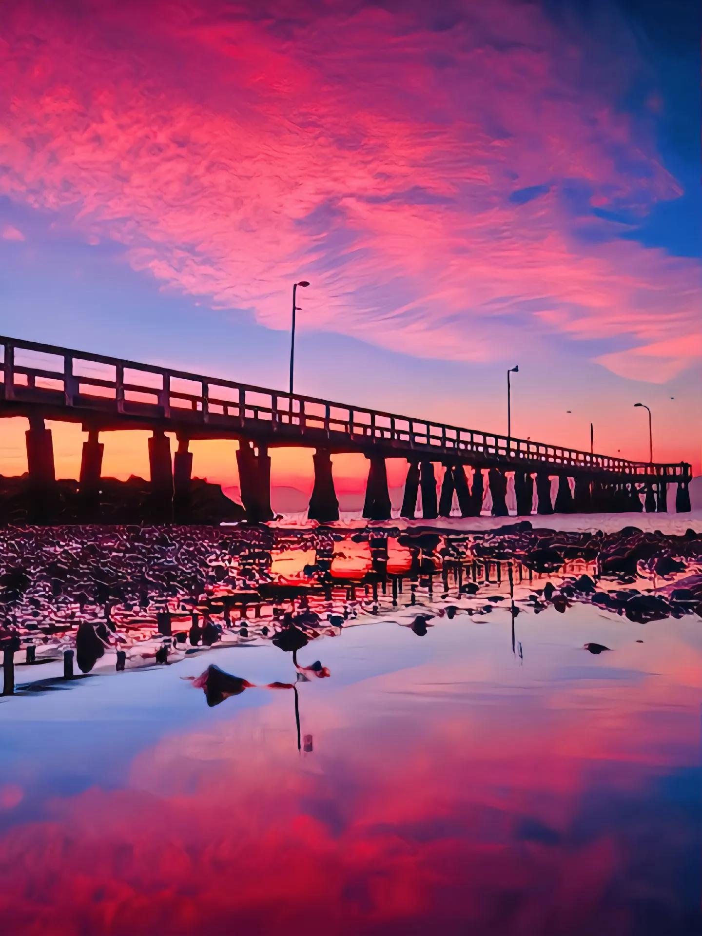 Those beautiful sentences describing the dusk, each sentence is as