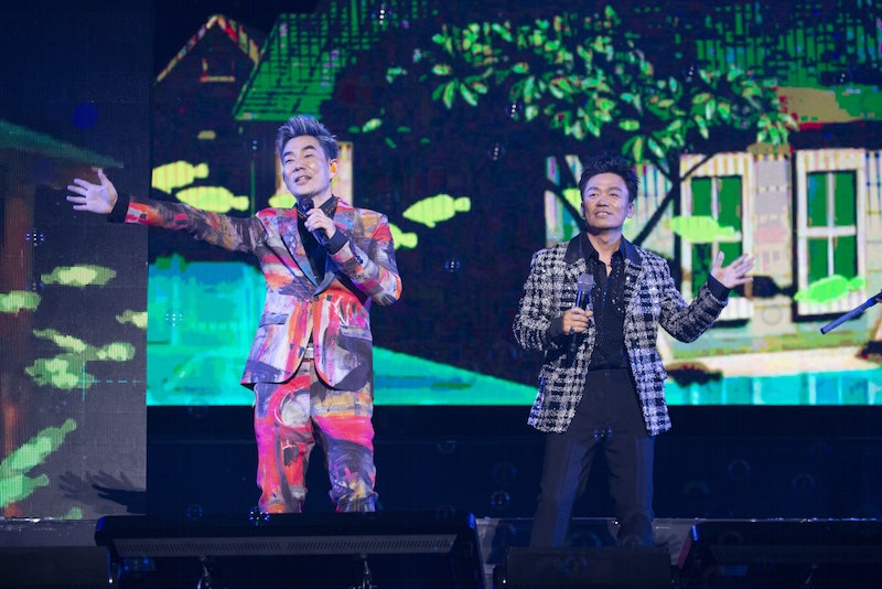 Ren Xianqi held a concert and invited Wang Baoqiang to be on the same ...