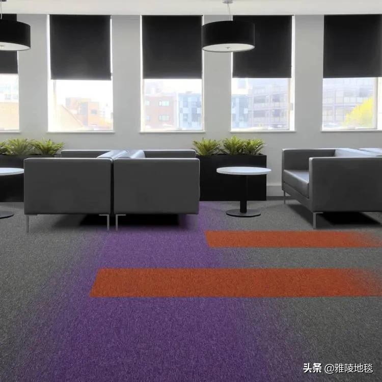 YaLing carpet tiles, office rugs, mosaic rugs are super beautiful color matching iMedia