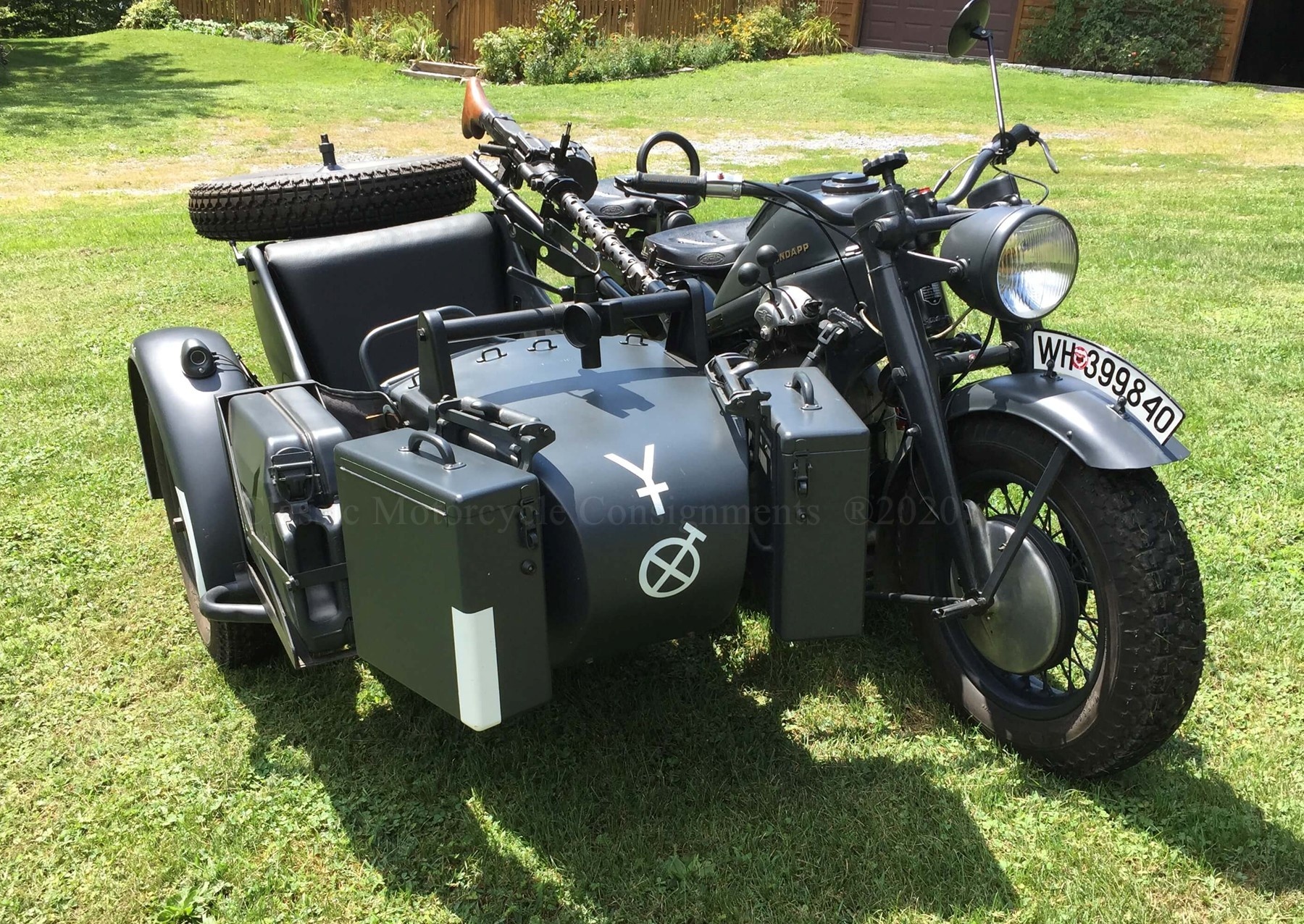 ww2 zundapp motorcycle