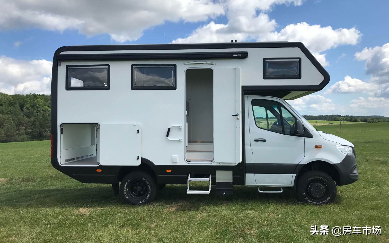Mercedes-Benz Sprinter C-type RV, 3.0T power full-time four-wheel drive ...