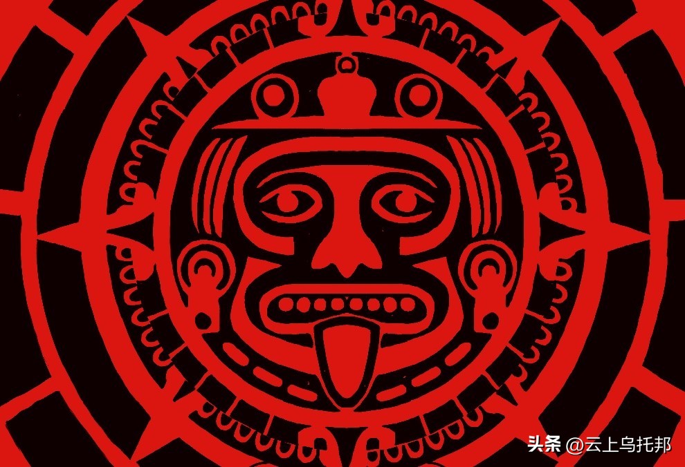 What kind of decorative art does the geometric pattern in the Aztec ...