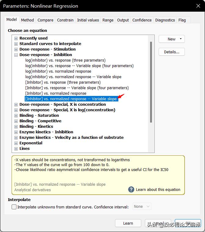 How to use GraphPad Prism to calculate IC50 value and draw doseeffect
