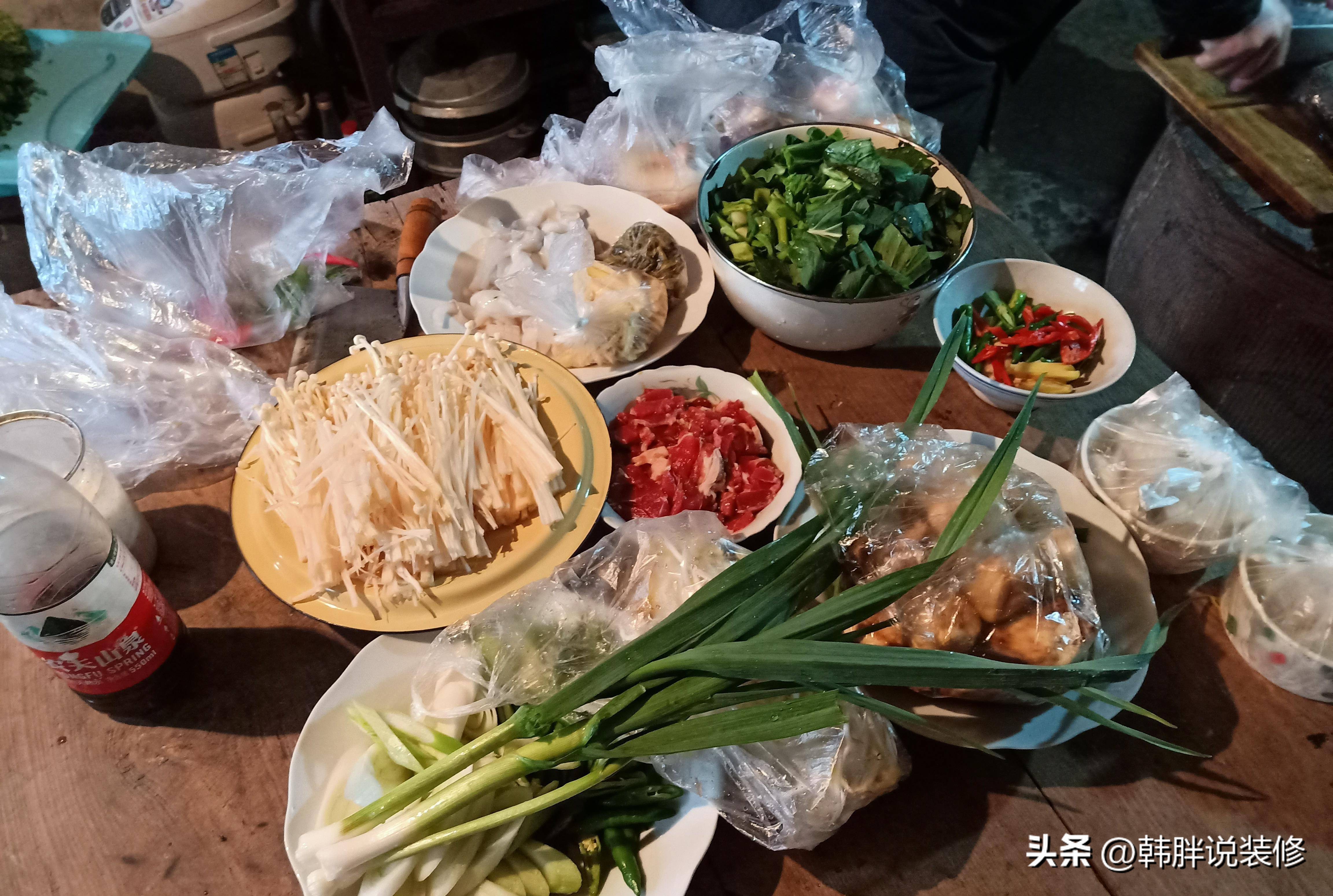 "There are 3 elephants in the kitchen, and wealth comes and the family