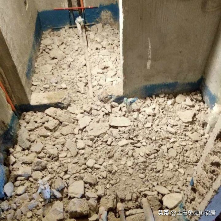 The process of rough house decoration - iNEWS
