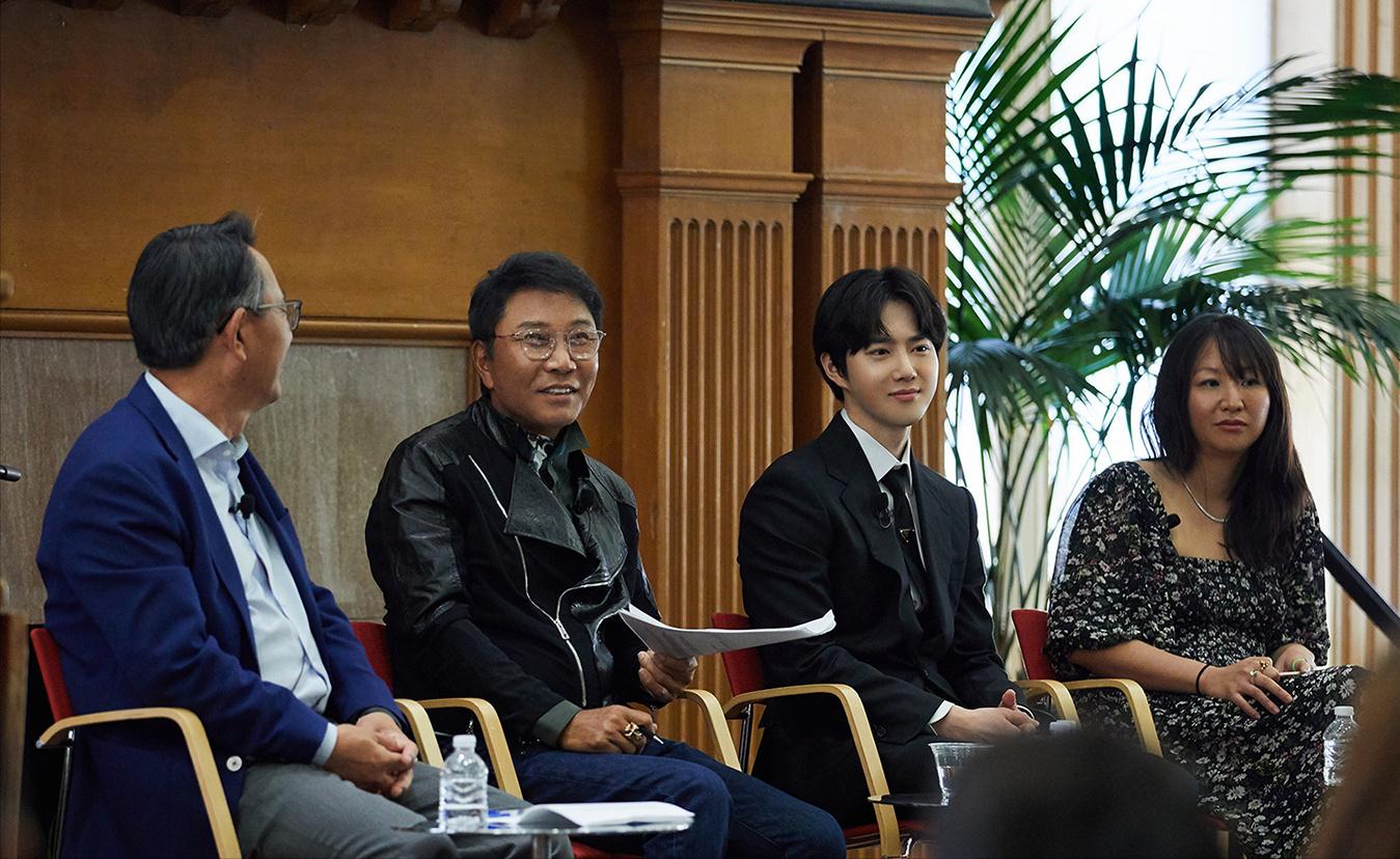 SM Chief Producer Lee Sooman's Stanford speech: I hope everyone can ...