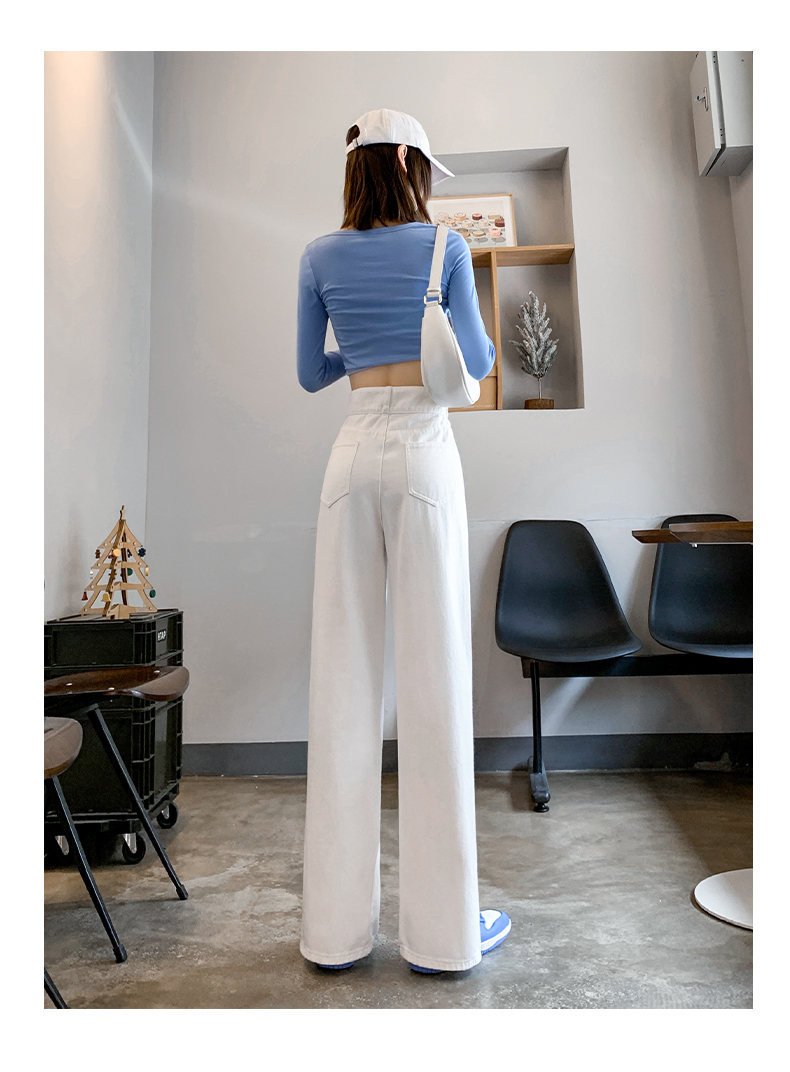 How should wide leg jeans match?Jeans matching skills iNEWS