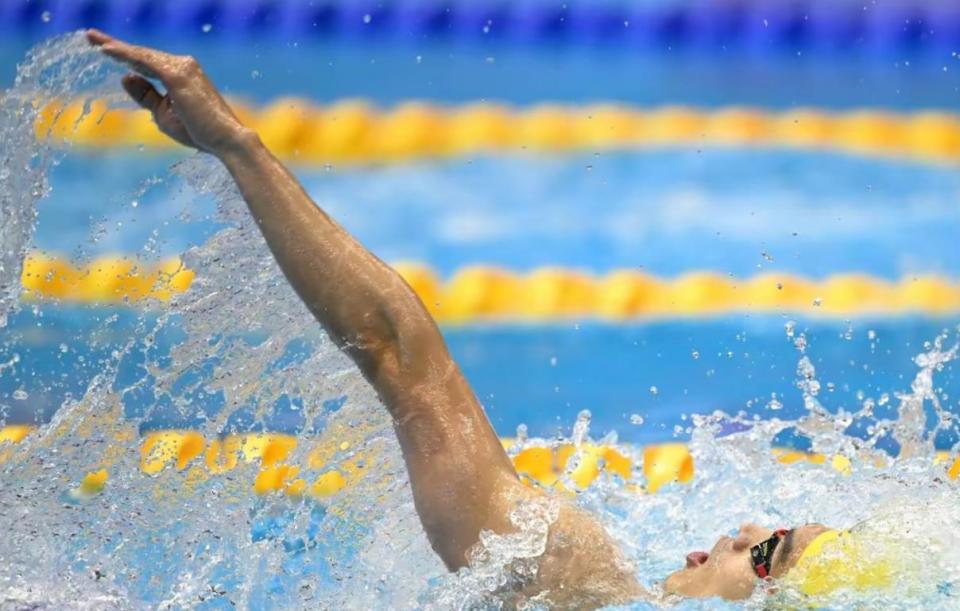 24 seconds 41! Xu Jiayu's team ranked first in the 50m backstroke final ...