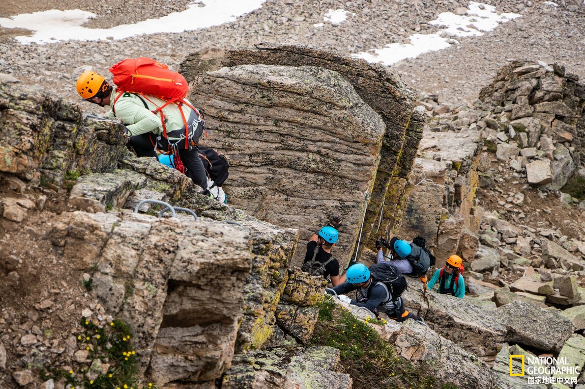 The highest iron rope climbing in North America, extraordinary thrill ...