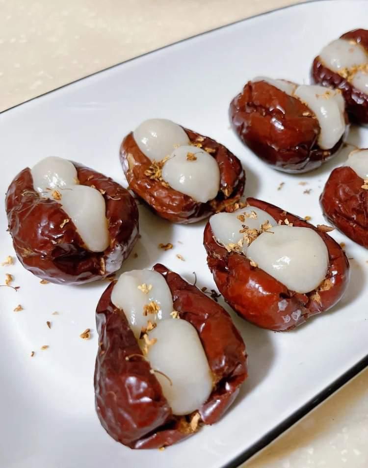 Date Sticky Rice Red dates and glutinous rice heart is too soft - iMedia