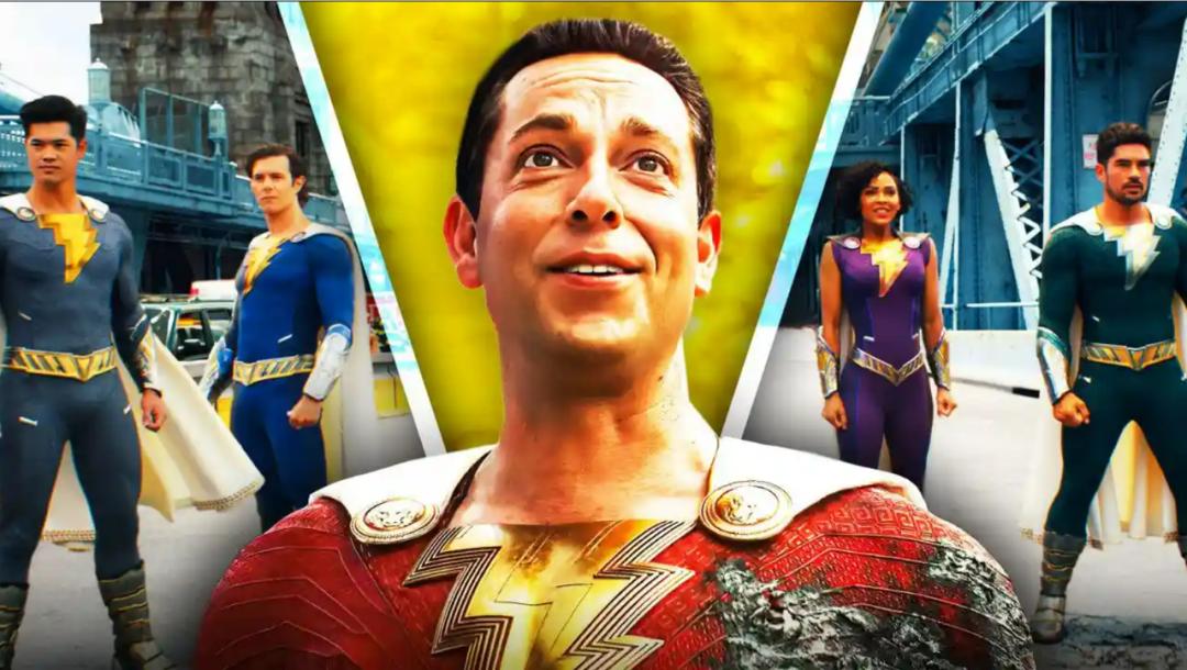 [Shazam 2] full character poster, each member of the Shazam family ...