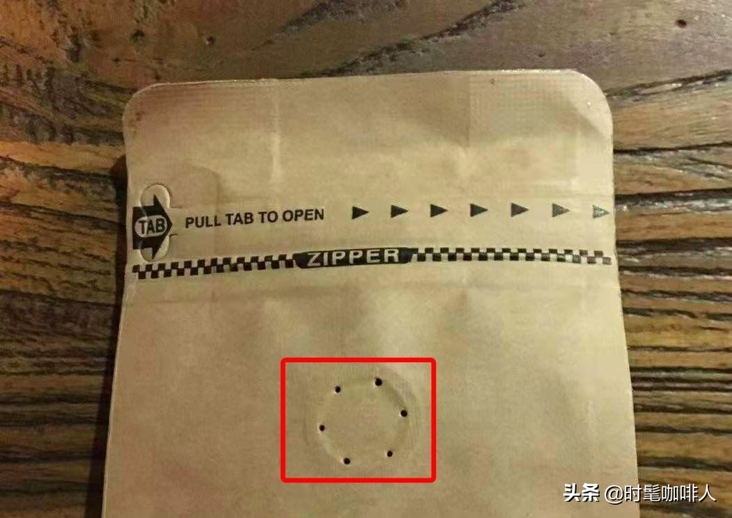 What are the holes in the coffee bag for?don't underestimate iNEWS