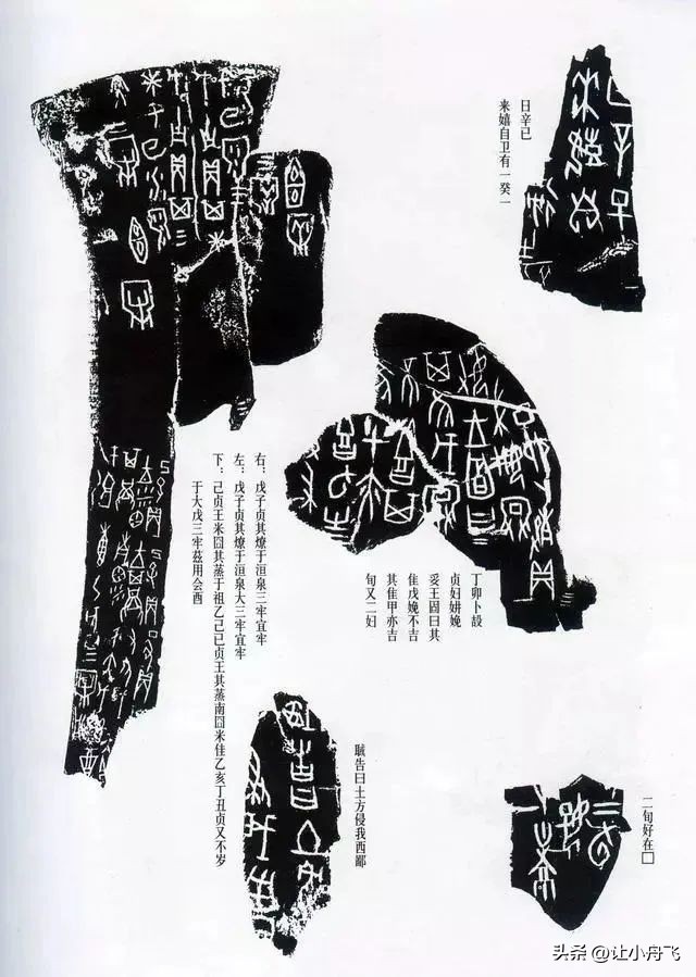 Illustrating the calligraphy and brushwork of oracle bone inscriptions ...