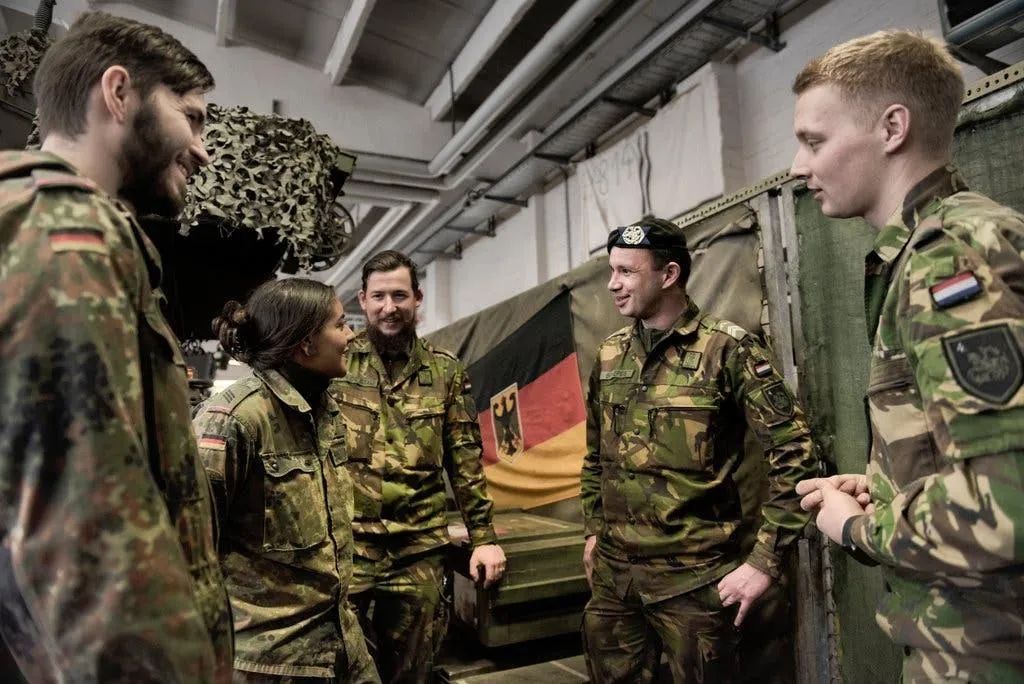 The coming of Germany and Holland is real, the two armies are deeply ...