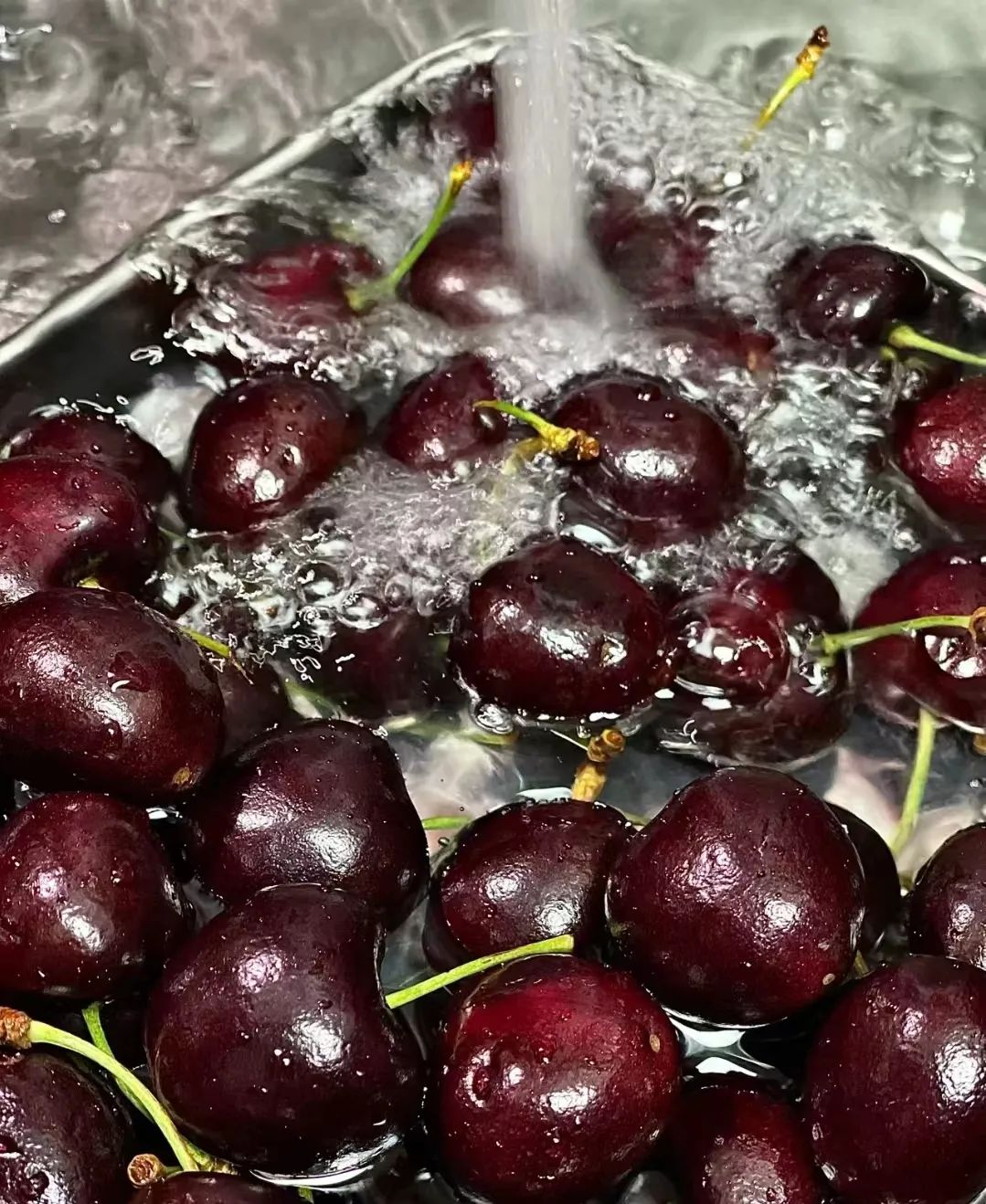 The cherries that cost hundreds of dollars are eaten, and the bracelets