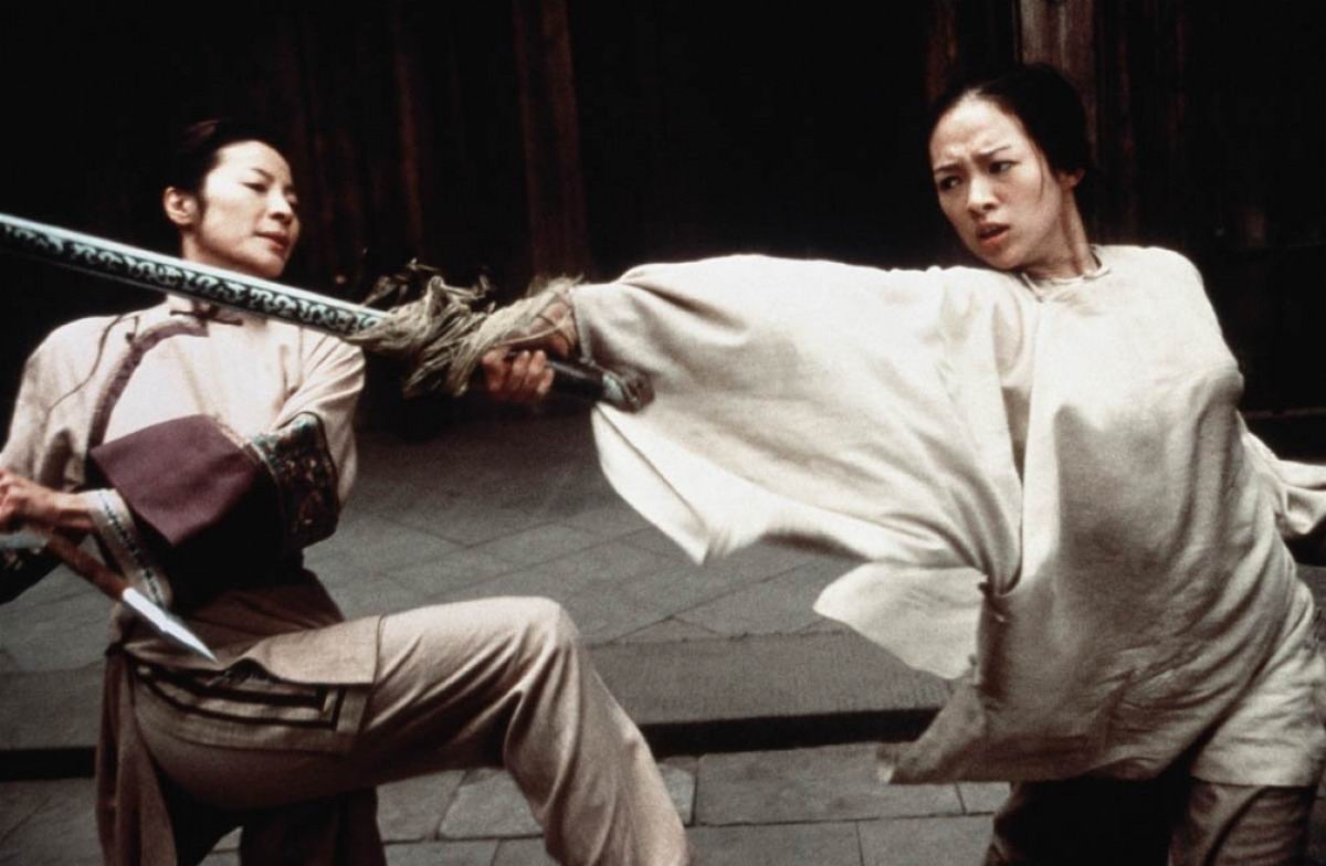 The pinnacle of Chinese martial arts films, with swords and swords on